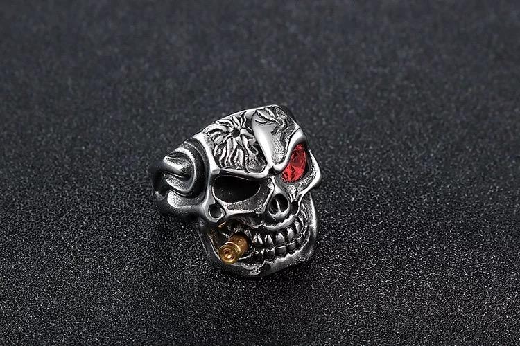 Anel Caveira Masculino - Universo Maschio