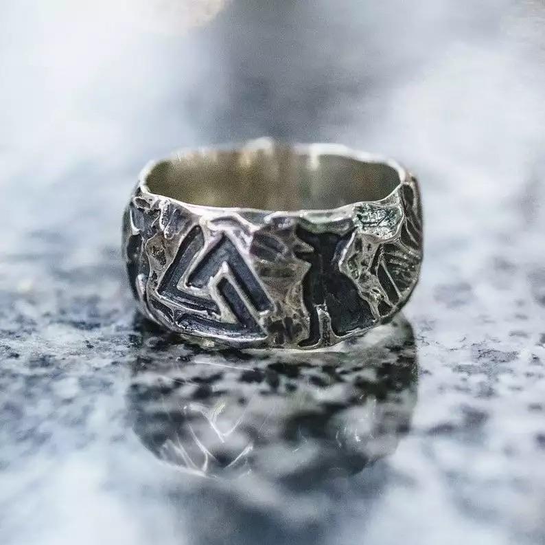 Anel Viking Masculino - Universo Maschio