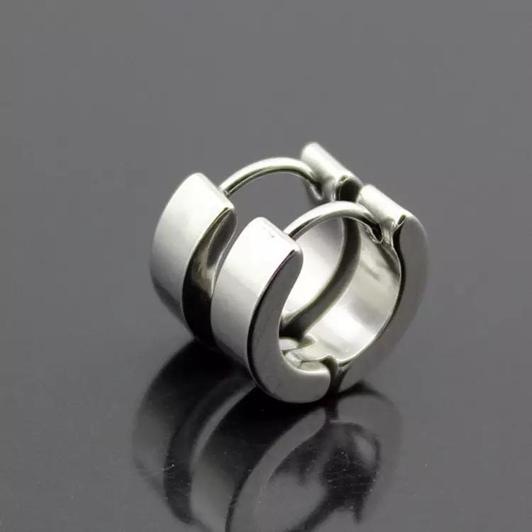 Brinco Masculino em Aço Universo Maschio Cod. 06113 - Universo Maschio