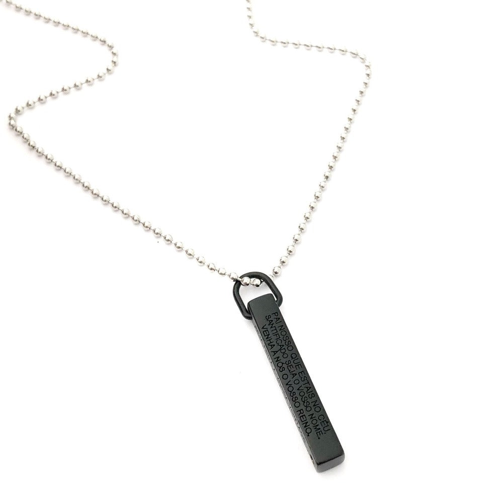 Cordão de Aço Pai Nosso Universo Maschio Cod. 06298 - Universo Maschio