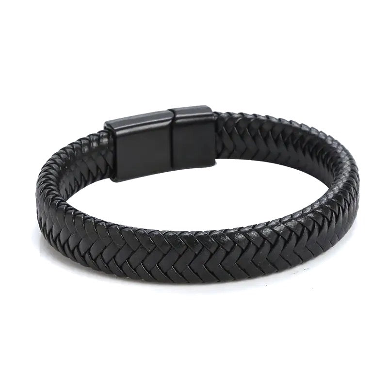 Pulseira Masculina Preta Krabi - Universo Maschio