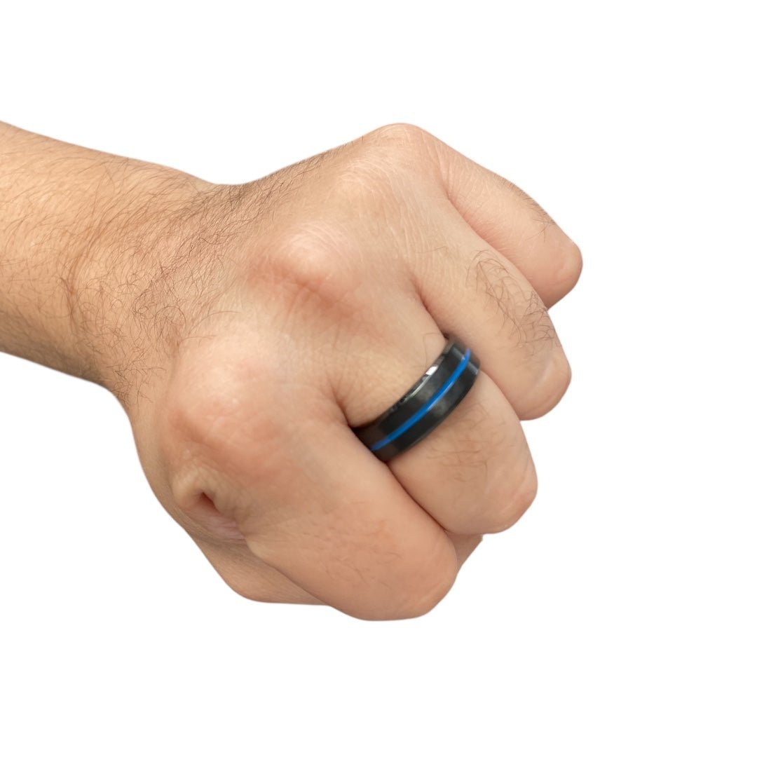 Anel Masculino 8mm Turim - Universo Maschio