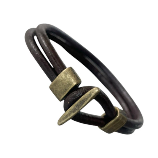 Pulseira de Couro Cod. 01707 - Universo Maschio