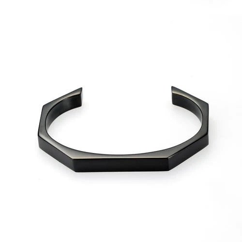 Pulseira Masculina Ohio Preta - Universo Maschio