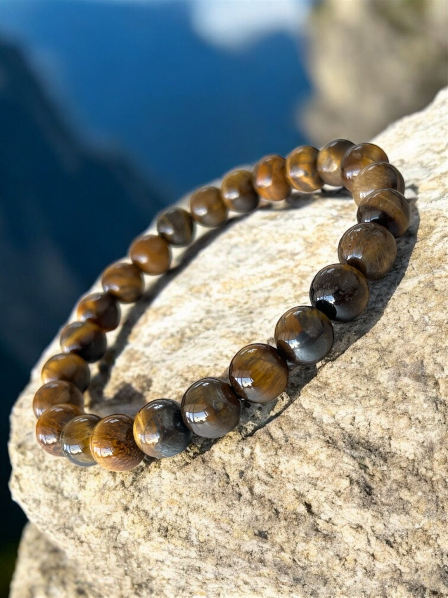 Pulseira Olho de Tigre Cod. 03858 - Universo Maschio