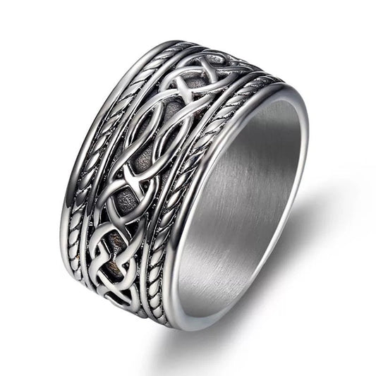 Anel de Masculino Vintage 14mm - Universo Maschio