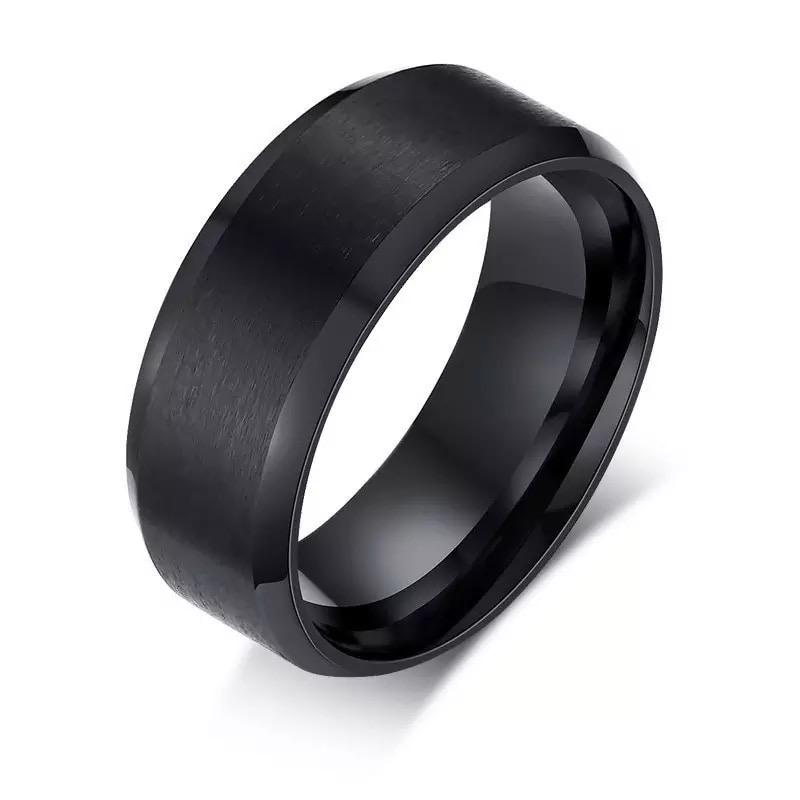 Anel Preto Masculino - Universo Maschio