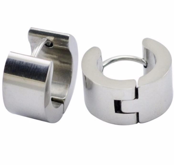 Brinco Masculino em Aço Universo Maschio Cod. 06113 - Universo Maschio