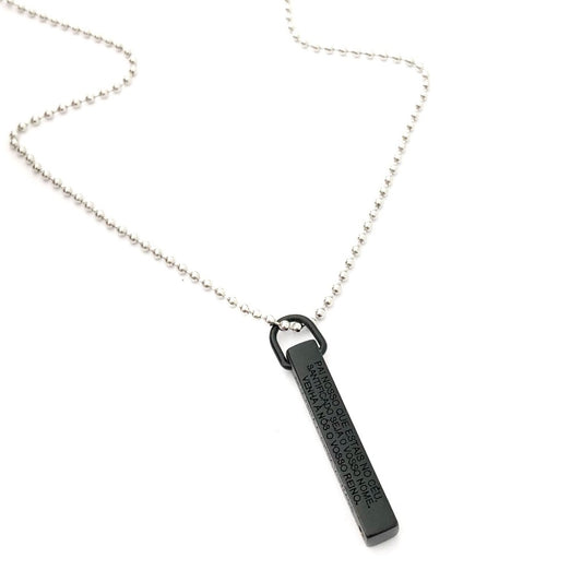 Cordão de Aço Pai Nosso Universo Maschio Cod. 06298 - Universo Maschio