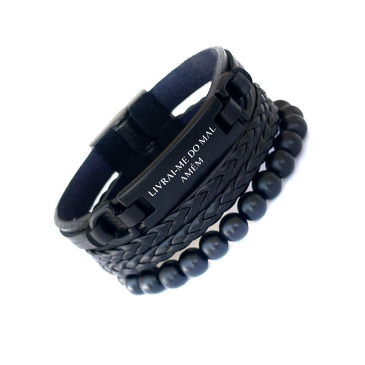 Kit de Pulseiras com Fecho magnético - Universo Maschio