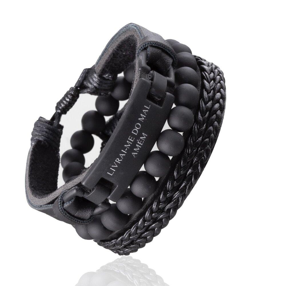 Kit de Pulseiras Livrai-me do Mal - Universo Maschio