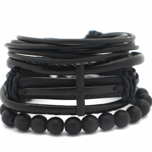 Kit de Pulseiras Universo Maschio Cruz - Universo Maschio
