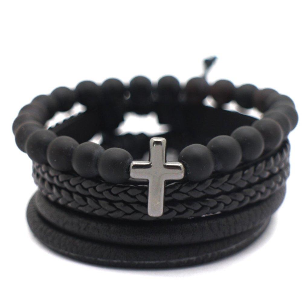 Kit de Pulseiras Universo Maschio Cruz Cód. 05025 - Universo Maschio
