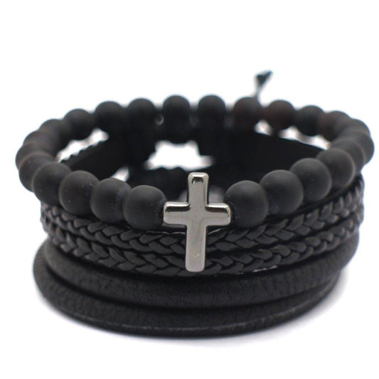 Kit de Pulseiras Universo Maschio Cruz Cód. 05025 - Universo Maschio