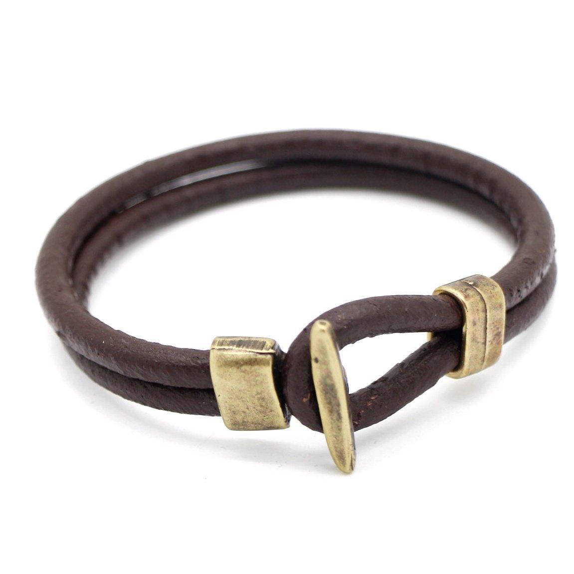 Pulseira de Couro Cod. 01707 - Universo Maschio