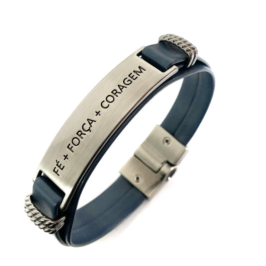 Pulseira de Couro Universo Maschio Cod. 06321 - Universo Maschio