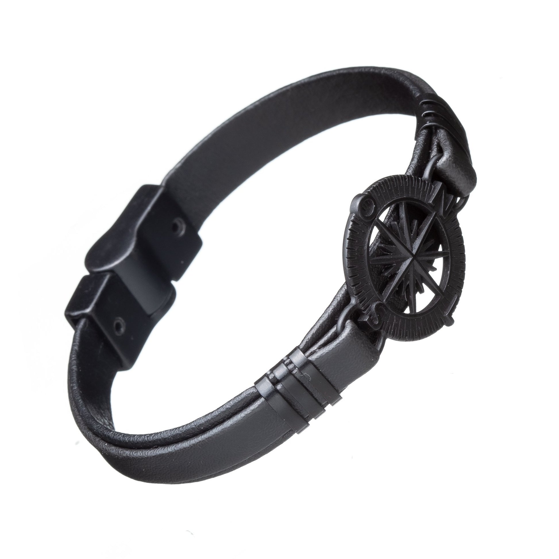 Pulseira Masculina Bússola Black - Universo Maschio