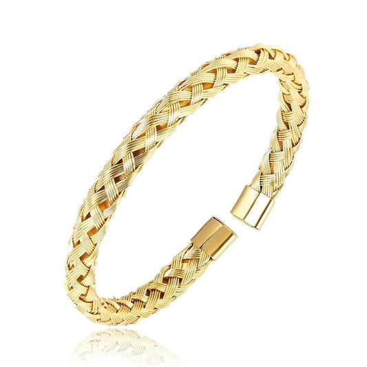 Pulseira Masculina Dourada - Universo Maschio